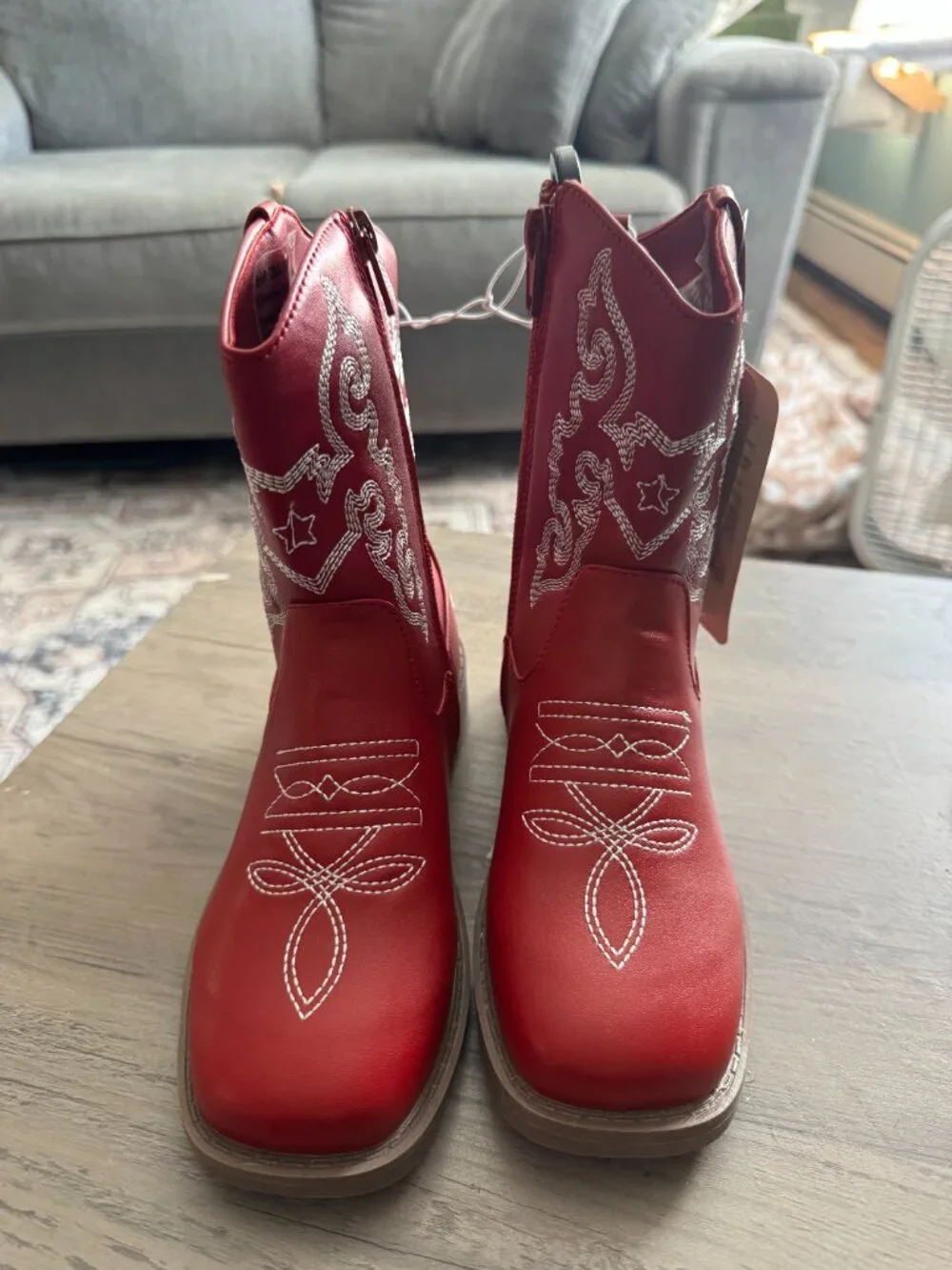 NWT Wild Ponyz Red Western Cowboy Boots Girls Size 2 Description: